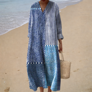 Summer Dress with Flattering Print